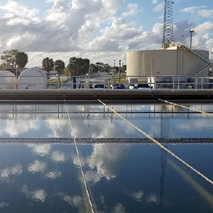 Water treatment plants measure alkalinity since it acts as a pH buffer in coagulation.